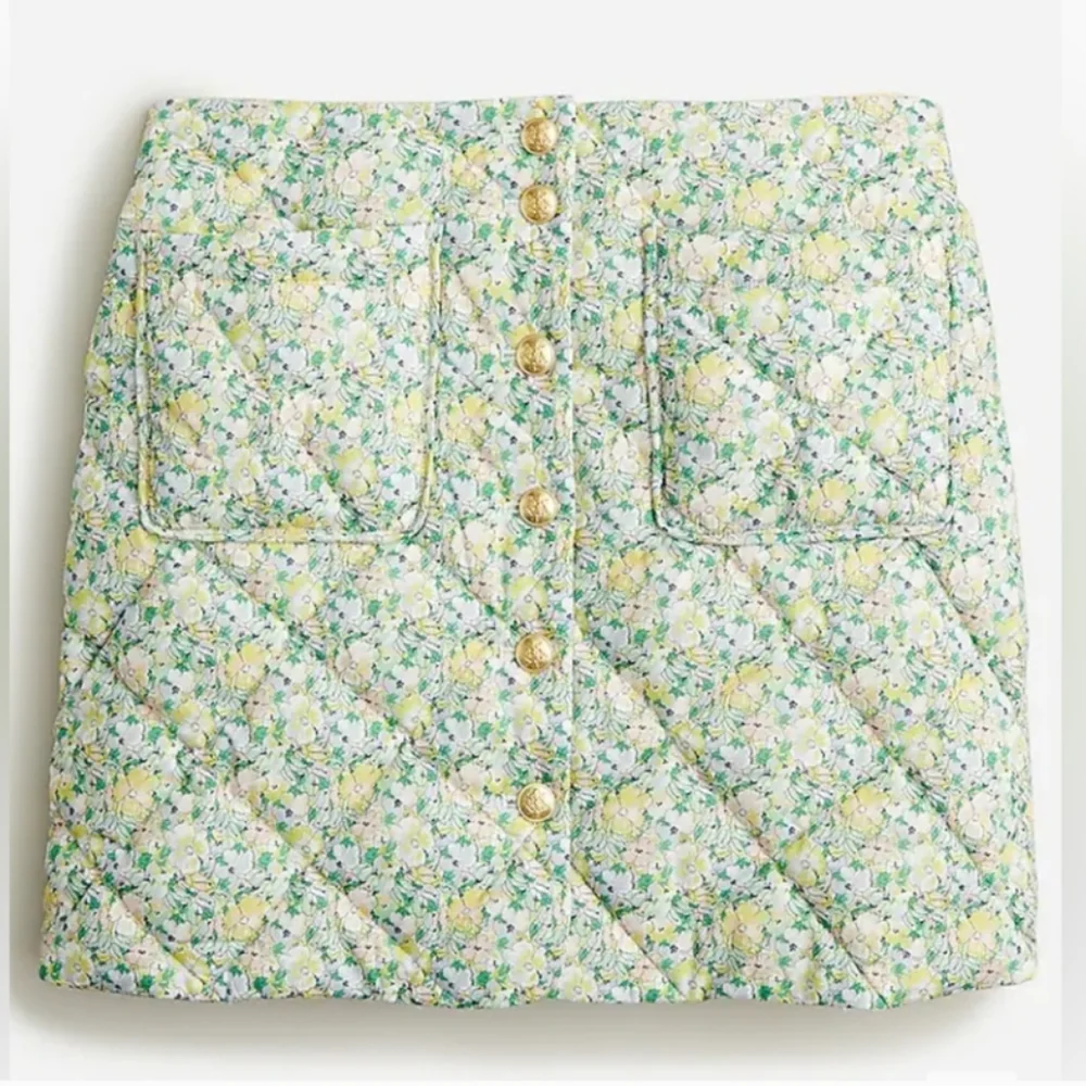 J. Crew Quilt Liberty Fabric Skirt